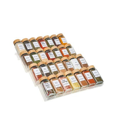 24 Pots d’épices avec supports